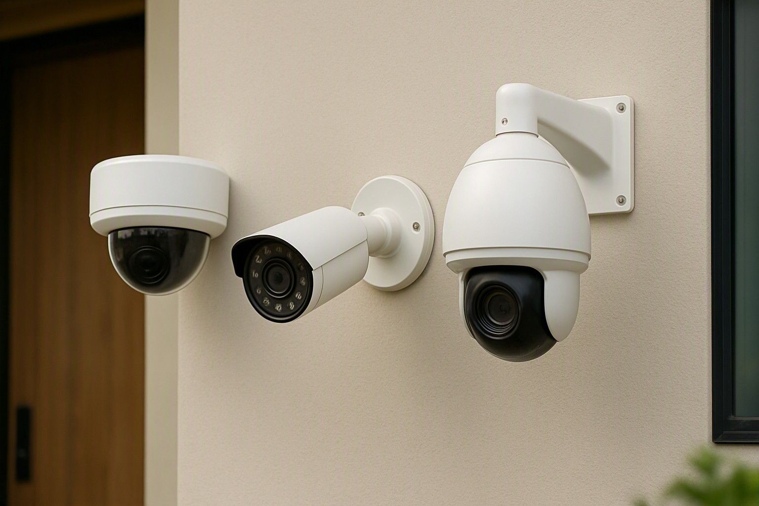 Dome vs Bullet vs PTZ CCTV Cameras Explained