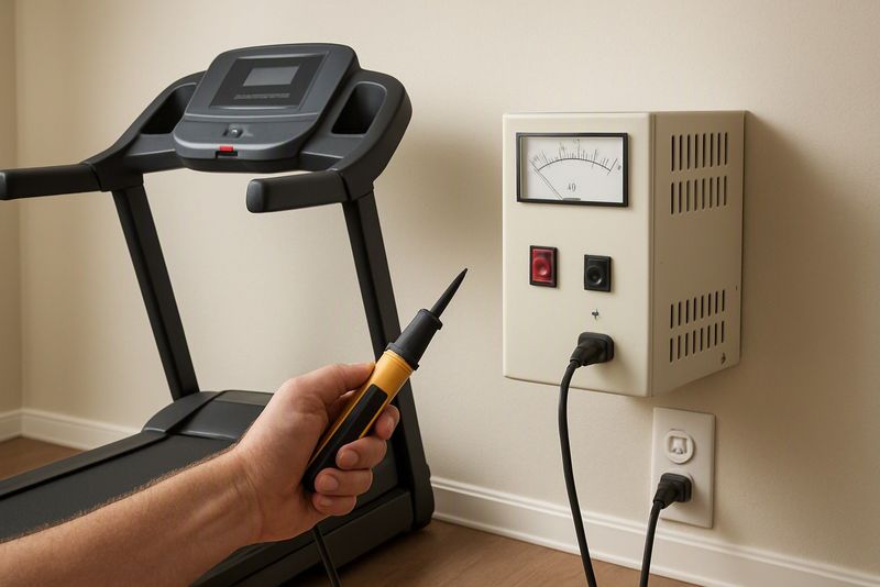 Treadmills and Indian Power Supply: Voltage Swings and Power Cuts