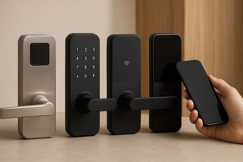 Fingerprint vs PIN vs RFID vs App: Smart Lock Unlocking Methods Compared
