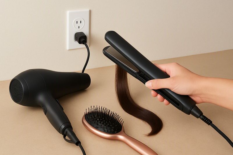 Hair Styler Safety and Mistakes: Heat Damage, Voltage and Everyday Care