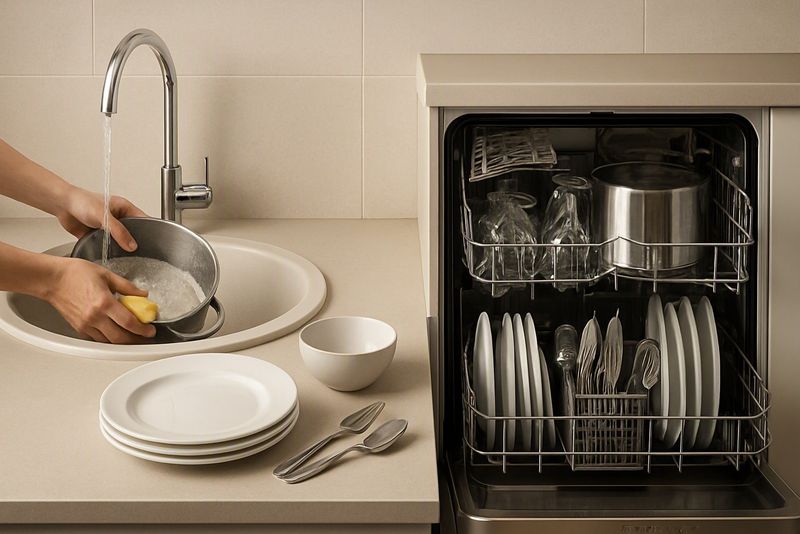 Dishwasher vs Hand Washing and House Help: Is It Worth It in India?