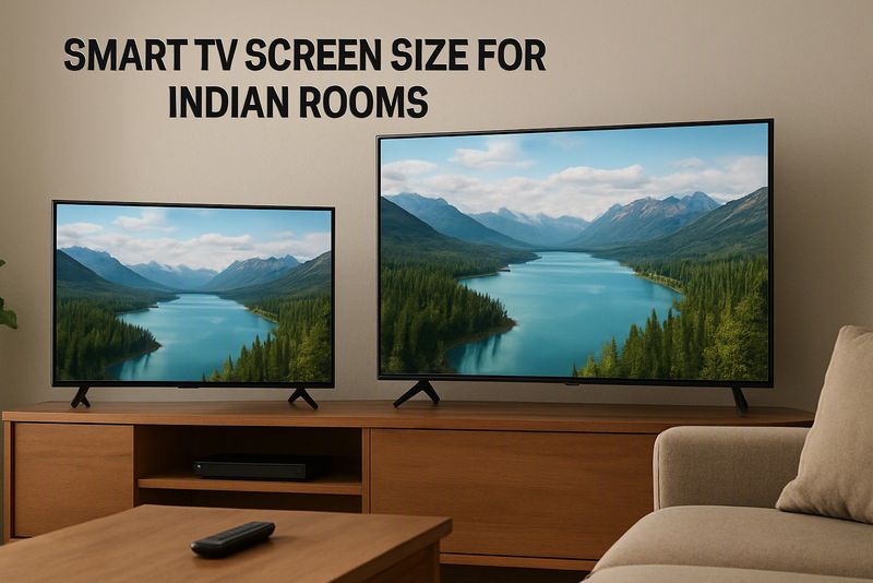 Smart TV Screen Size for Indian Rooms: Viewing Distance, Wall Space and Bedroom vs Hall