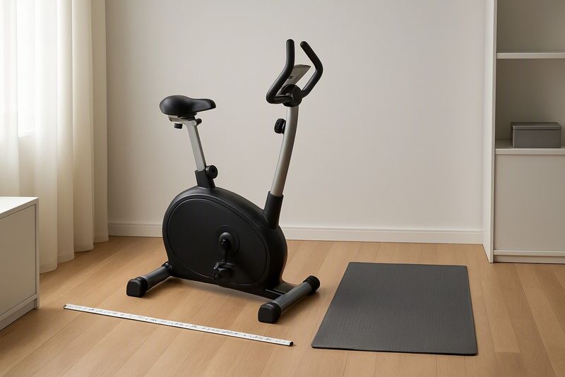 Exercise Bike for a Small Flat: Footprint, Floor Vibration and Storage